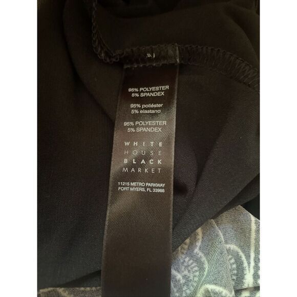 White House Black Market Sz M P Stretch Reversible Sheath 2 Dresses Petite WHBM - Picture 16 of 16